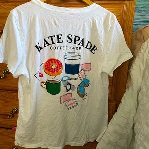 Kate Spade coffee shop tee